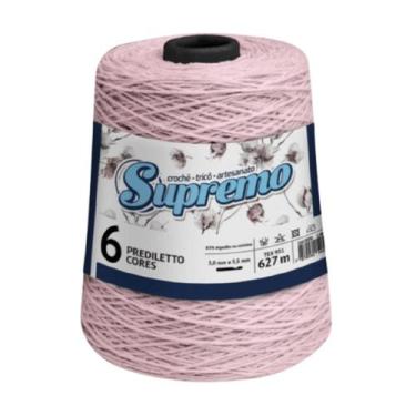 Imagem de Barbante Supremo Prediletto Cores Nº6 627 MT - Enovelar, 10 Rosa Claro