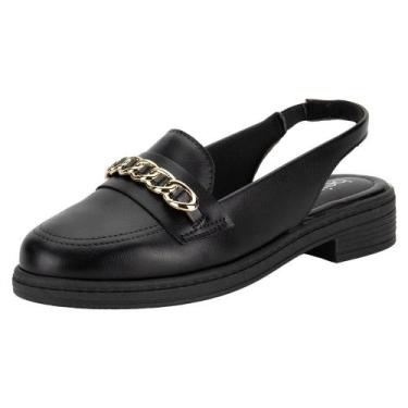 Imagem de Sapato feminino mule beira rio 4312112, Preto, 35