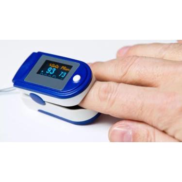 Imagem de Super Oxímetro De Dedo Digital Portátil Saturação Oxigênio - FINGERTIP