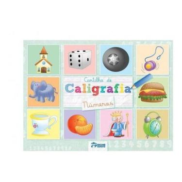 Imagem de Cartilha de caligrafia números - editora bicho esperto - RIDEEL