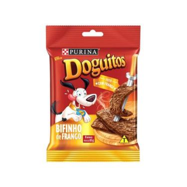 Imagem de Petisco Doguitos Rodízio para Cães Sabor Frango - 65g - 1 unidade - Pu