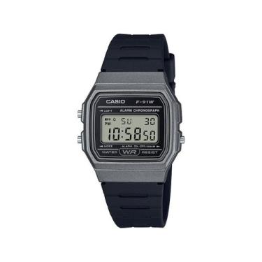 Imagem de Relógio Casio Masculino F-91WM-1BDF