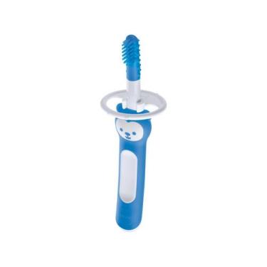 Imagem de Escova Massageadora de Gengivas MAM Menino 3+ meses, Azul