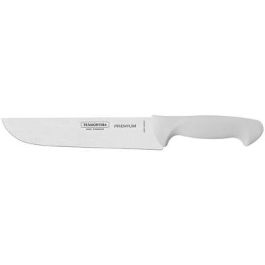 Imagem de Faca para Carne Tramontina Premium com Lâmina de Aço Inox e Cabo de Po