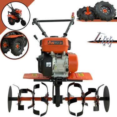 Imagem de Motocultivador MT170G Gasolina 4 TEMPOS 7HP 208CC com 24 Lâminas Cultivadoras e Discos...