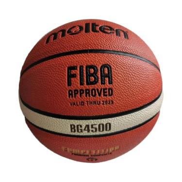 Imagem de Bola de Basquete Oficial Tamanho 7, 6 e 5 - Para Treinamento e Competi