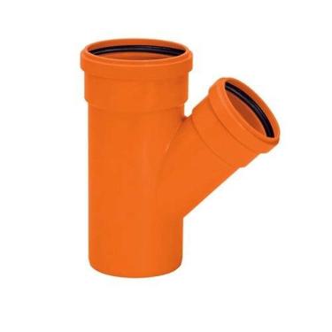 Imagem de Junção Y Silentium 100x50mm em PVC Mineralizado para Sistema Hidráulico Amanco