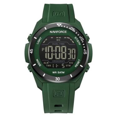 Imagem de Relógio Digital Esportivo Masculino Luz de Fundo LED, 5ATM à Prova d`Água