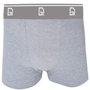 Imagem de Cueca Boxer Cotton Mescla DelRio Conforto Diário