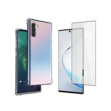 Imagem de Capinha Antichoque + Película Vidro 5D Para Samsung Note 10 - HRebros