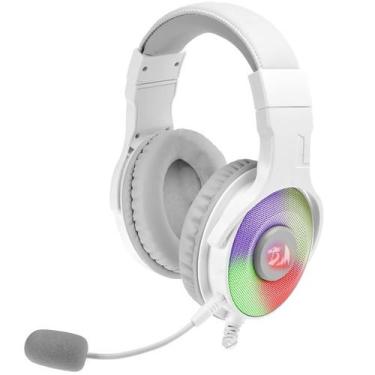 Imagem de Headset Gaming Redragon Pandora H350W-RGB 7.1 com USB para PC - Branco