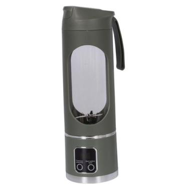 Imagem de Mini Liquidificador Portátil Mixer Recarregável USB 450ML - Tesla Stor