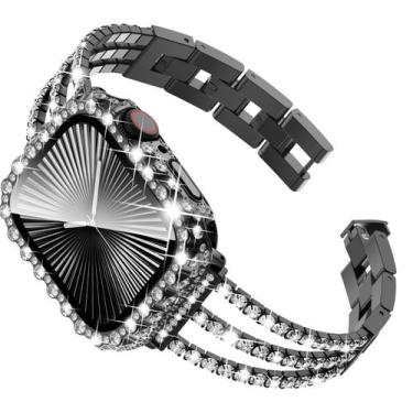 Imagem de Pulseira Surace Metal para Apple Watch Series 10 42 mm para mulheres