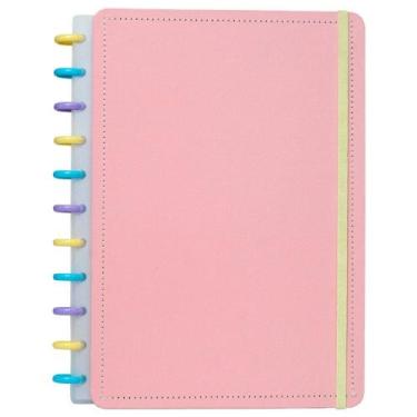 Imagem de Caderno Disko Tutti Frutti Grande G Capa Dura Disco Reposicionável Esc