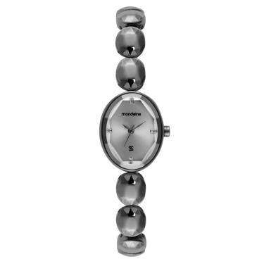 Imagem de Relógio MONDAINE sabrina sato oval prateado 33047L0MVNM2