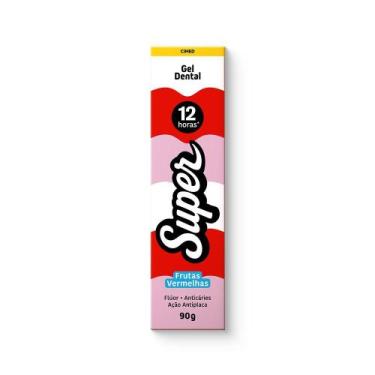Imagem de Creme Dental Gel Super Frutas Vermelhas Anticárie Cimed 90g