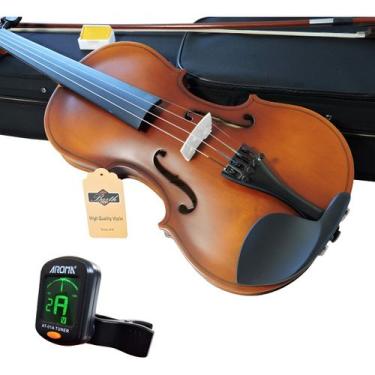 Imagem de Violino Barth 4/4 Old + Afinador C/ Estojo - Pronta Entrega! - Mod Env