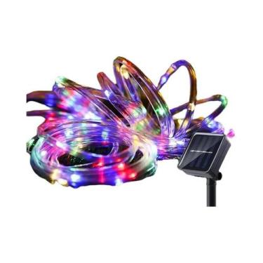 Imagem de Luzes De Cordão Solar À Prova d'Água Para Exterior 7/12/22M Com 8 Modo