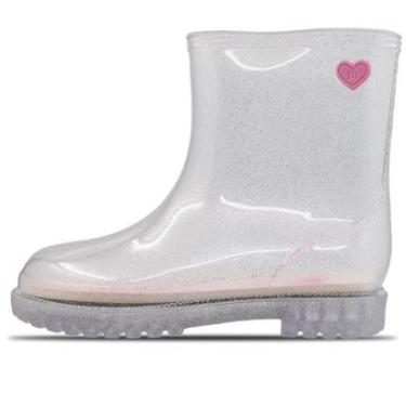 Imagem de Bota Galocha Infantil Molekinha Glitter Original-Feminino