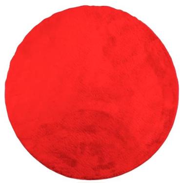 Imagem de Tapete Elite redondo para sala e quarto - Jolitex Ternille, Vermelho, 