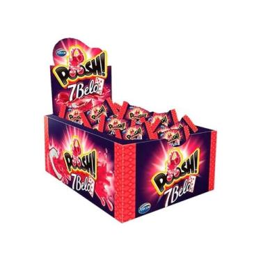 Imagem de Chiclete Poosh 7 Belo Framboesa Arcor 200g