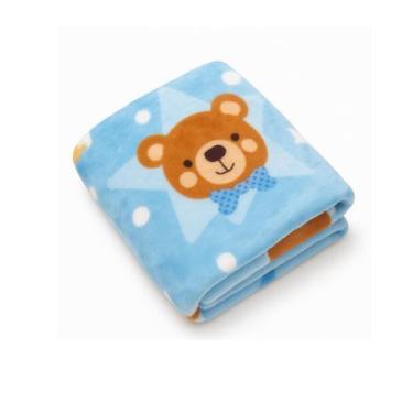 Imagem de Cobertor Manta Para Bebê Macio Prime Baby Hazime 110x90cm Embalagem Pl