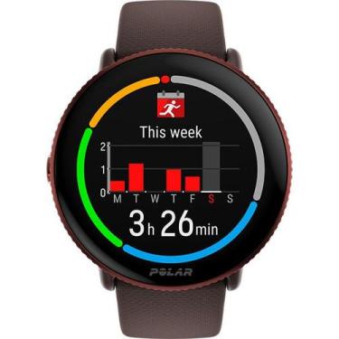 Imagem de Relógio GPS Monitor Cardíaco Polar Ignite 3 Brown Copper