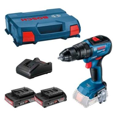 Imagem de Parafusadeira Furadeira de Impacto 1/2" GSB 18V-50 18V 06019H51E0 Bosc