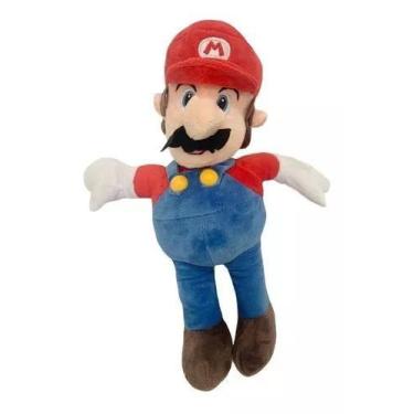 Imagem de Brinquedo Boneco Pelúcia Super Mario Bros  Antialérgico  - chinamix