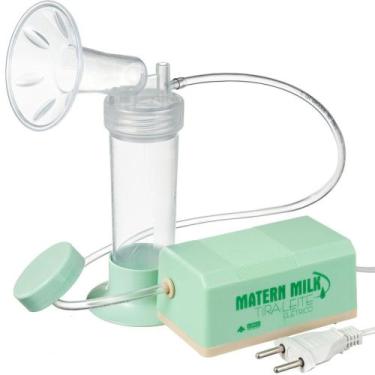 Imagem de Bomba tira leite elétrico 220 V -  Verde - Matern Milk