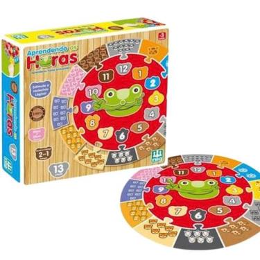 Imagem de Brinquedo Educativo Aprendendo as Horas: Diversão que Ensina! - NIG Br