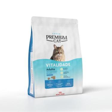 Imagem de Ração Seca Super Premium Cat Vitalidade para Gatos Adultos 1kg Royal C