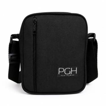 Imagem de Bolsa Shoulder Bag Transversal Pequena Unissex em Lona Impermeável com Alça Ajustável TGF