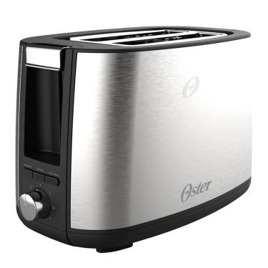 Imagem de Torradeira Elétrica Simple Life OTOR600 com Função Aquecer e Bandeja Coletora Inox 220V Oster