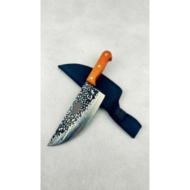 Imagem de Cutelo Artesanal Inox Premium 30cm - Congratulations Store