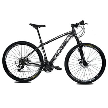 Imagem de BICICLETA ARO 29 KSW XLT COLOR - 24 VELOCIDADES (Preto/Prata, 19)
