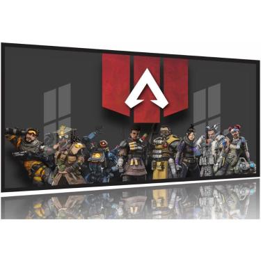 Imagem de Quadro Decorativos Apex Legends 130x60 Moldura Preta 2x2