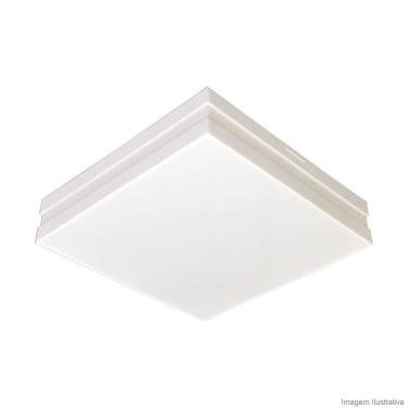 Imagem de Plafon Bilbao Branco p/6 Lâmpadas 20W 50x50cm Tualux