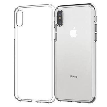 Imagem de Capa de silicone transparente para capa de iphone x capa de iphone xr capa traseira macia TUP para iphone 7 8 6 plus 5 se 11 12 13 pro max capa de telefone transparente, para iphone 5 5s se