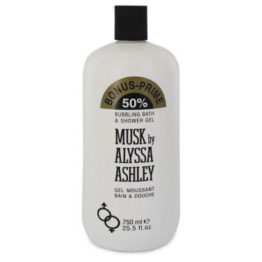 Imagem de Gel De Banho Perf. Fem. Houbigant Alyssa Ashley Musk 750 Ml