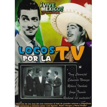 Imagem de LOCOS POR LA TV [NTSC/Região 1 e 4 dvd. Importação - América Latina] Tony Carbajal, Eduardo Noriega [Encadernação Desconhecida]