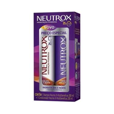 Imagem de Kit Neutrox 24 Horas Multibenefícios Shampoo 300ml + Condicionador 200