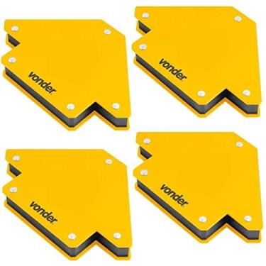 Imagem de Esquadro Magnético Para Soldador 10 Kg Kit 4 Peças Vonder