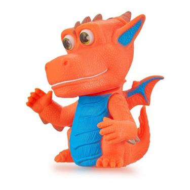 Imagem de Dinossauro Dragon Toy Vinil Macio 877 - Adijomar