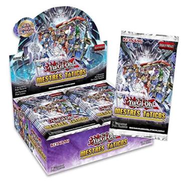 Imagem de Yugioh Caixa de Booster Box Yugioh Mestres Táticos Masters Portugues Ilusões industriais