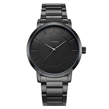 Imagem de Relógio de Pulso Masculino Sinobi Relógio Genebra de Aço Inoxidável À Prova D'agua (C2)