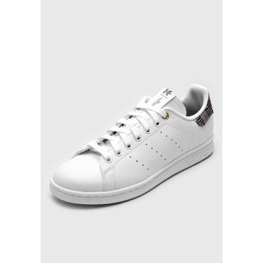 Imagem de Tênis adidas Originals Stan Smith W Branco/Preto branco feminino
