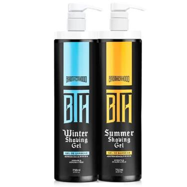 Imagem de Kit Shaving Gel de Barbear Winter + Shaving Summer BTH 750ml