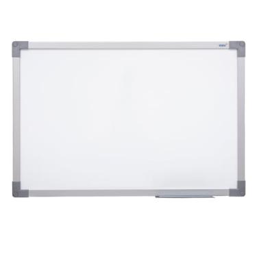 Imagem de Quadro Branco Uv Moldura Mdf Revestido Aluminio Soft STALO, 60x40