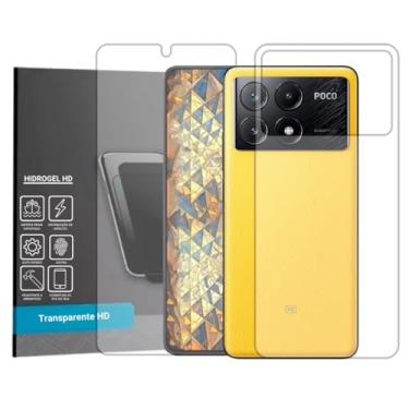 Imagem de GR Global Revolution, Película Hidrogel HD Frente e Verso Para Xiaomi Poco X6 Pro